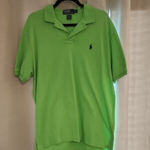 Polo by Ralph Lauren Men's Vibrant Green Polo Shirt